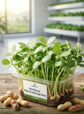 Nutritious Peanut Microgreens